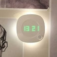 thumbnail image 3 of Ruiboury Wall Clock Light PIR Motions Sensor Human Body Induction Night Lamp Battery Operated Cordless Home Digital Lighting Dimmable Rechargeable, 3 of 6