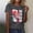 Dark Gray, variant on Women's 2026 USA Canada Mexico Flag Soccer Player Graphic Crew Neck Short Sleeve Loose Game Day Fan Casual T-Shirt