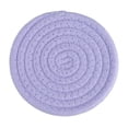 thumbnail image 1 of Multicolor Braided Cotton Coasters, Drink Coasters , Minimalist Cotton Woven Coaster Set,Absorbent Coaster Protection Protection for Various Cups, Ideal for Coffee Tables and Home Decor Tabletop, G, 1 of 5