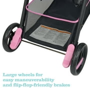 Disney Baby Minnie Mouse Simple Fold LX Travel System Stroller, Minnie Dot Party, Toddler, Unisex