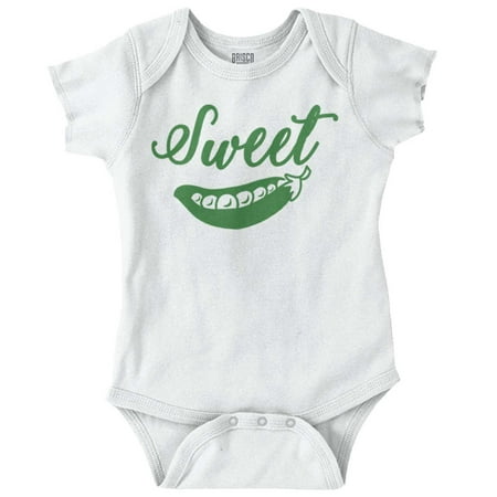 

Brisco Brands Sweet Pea Adorable Food Lover Baby Bodysuits for Girls