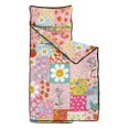 thumbnail image 2 of Pioneer Flower Floral Print Pattern Teens Toddler Nap Mat with Pillow, Sleeping Mat Bag for Preschool Daycare 50"x20", 2 of 6