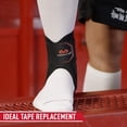 thumbnail image 3 of McDavid Stealth Lace-Free Ankle Brace, Lightweight Support and Stability with Flex-Support Stays for Cleats, Men and Women, 3 of 4