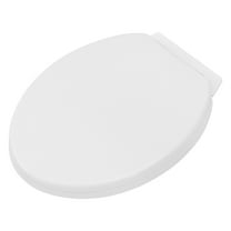 LABSERRON Bathroom Toilet Lid Toilet Seat Cover White PP 1Set Waterproof