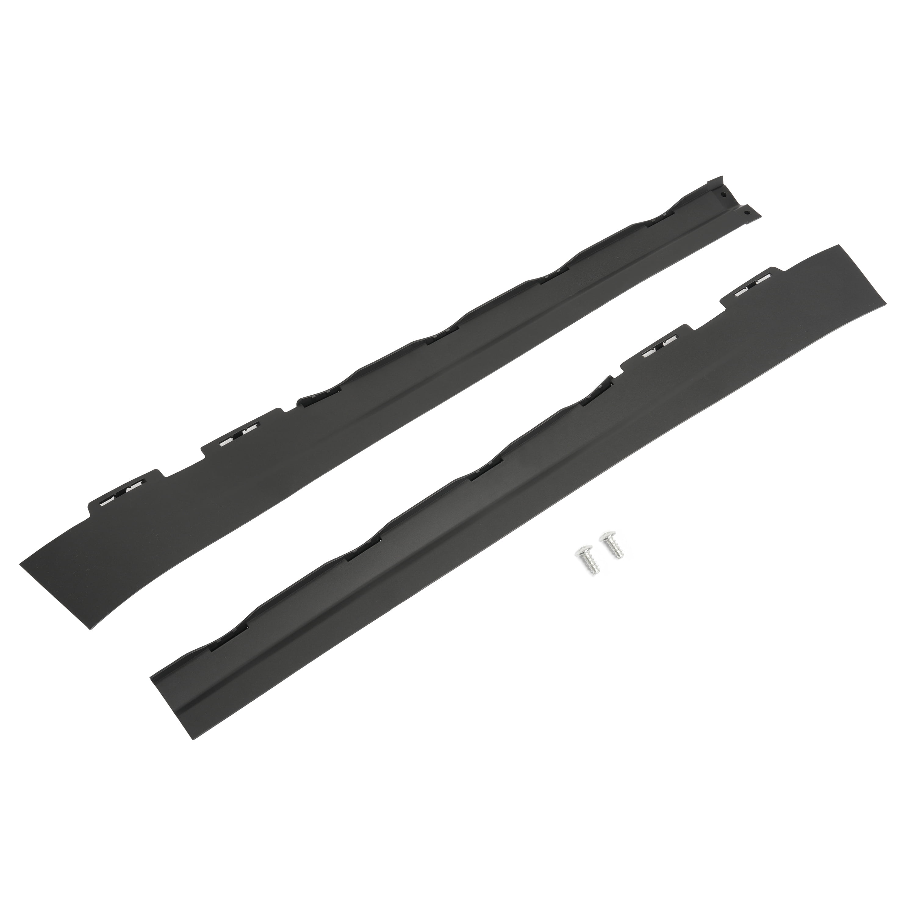KOJEM Front Bumper Lower Valance for 2007-2013 Chevy Chevrolet Silverado 1500 Replacement for 25821880 GM1092191 Lower Air Deflector Extension Black