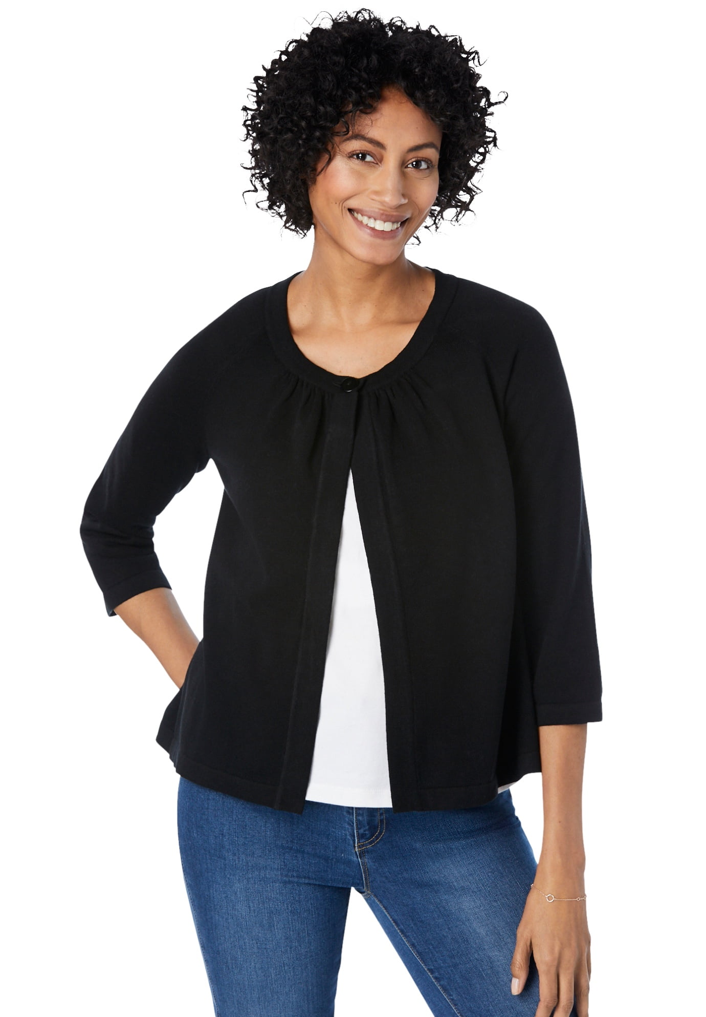 plus size shrug cardigan