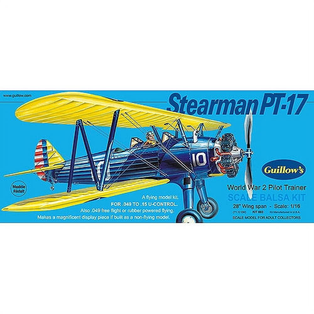 Guillow's Stearman PT-17 Model Kit