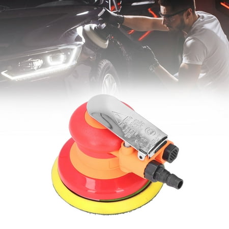 

Gupbes Random Orbital Sander Pneumatic Sanding Machine Pneumatic Sander Rubber High Carbon Steel Stainless Steel ABS Random Orbital Grinder 5in