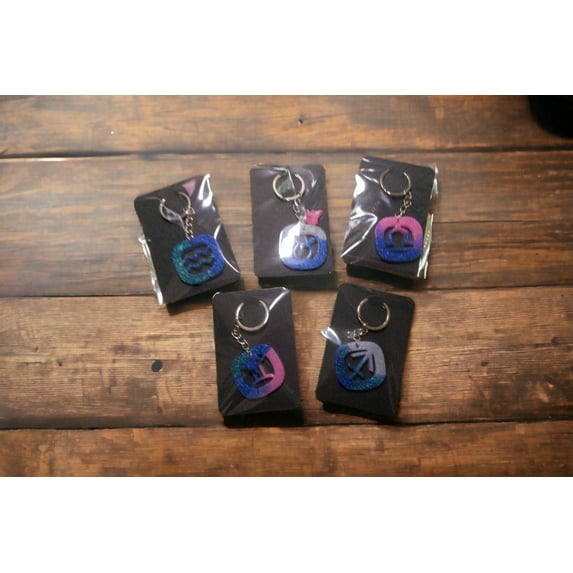 Handmade Zodiac Keychains