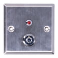 thumbnail image 1 of Interrupteur de Sortie, Système d'Entrée de Porte Rouge A Mené la Fonction de Signal d'Inviolabilité d'Utilisation Pratique pour la Sortie de Secours pour les Escaliers de Rechange pour la Porte pour Garage, 1 of 8