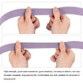 thumbnail image 3 of Sarga Elástico Banda Doble-Cara 1.5" Plano 2 Yardas 1 Rollo Plano Elástico Cinta Cordón Claro Morado para Costura, Cinturilla, 3 of 6