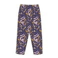 thumbnail image 3 of Lsque Snake And Floral Print Women's Pajama Pants, Lounge Pant - Comfortable Home Wear,Elastic Waistband, Stylish Design-Medium, 3 of 9