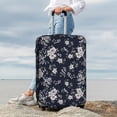 thumbnail image 6 of Picia Retro Flower Luggage Protector Cover Thicken Suitcase Protector Cover Fit 18-32 Inch Luggage-Small, 6 of 9