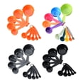 thumbnail image 5 of Nvzi Plastic Measuring Cups and Spoons Set of 10 (Gray), 5 of 5