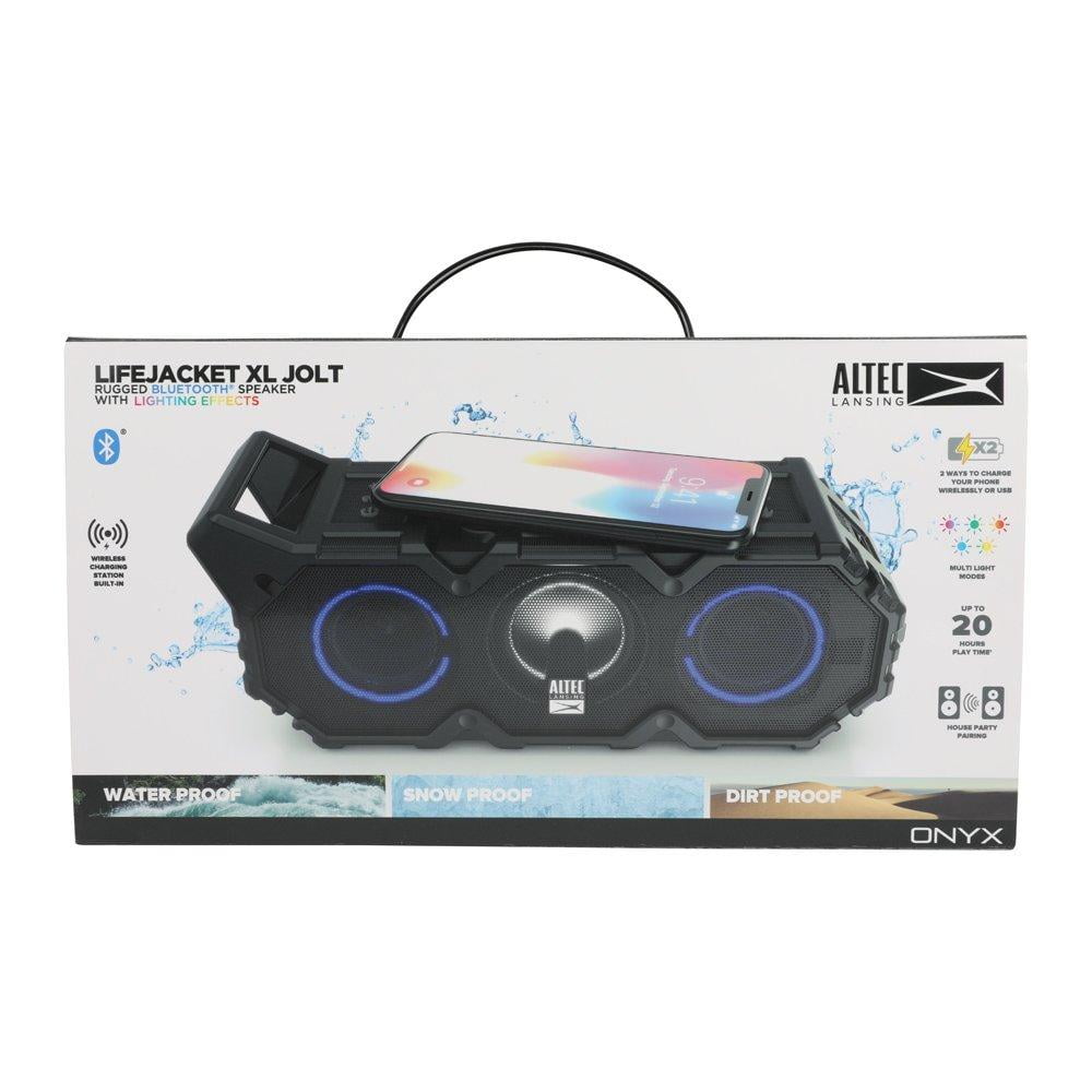 Altec Lansing LifeJacket XL Jolt with Lights, Built In Qi Wireless ...
