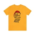 thumbnail image 2 of Yinz Better Watch Aht Unisex T-shirt: Bella Canvas 3001 Pittsburgh Santa, 2 of 5