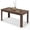 Walnut, variant on Costway 63" Dining Table Rectangular Modern Kitchen Table For 6 People Home Furniture Oak