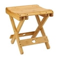 thumbnail image 1 of Folding Stool,Folding Stool Bamboo Massage Shower Footrest Folding Stool Shaving Folding Stool Breakthrough Technology, 1 of 14