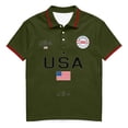 thumbnail image 4 of Dwelliawo 250th Anniversary Usa Shirt Men's We the People Patriotic Patriotic Short Sleeve Shirt 250 Anniversary Usa Freedom Shirts Polo Top Army Green M, 4 of 4