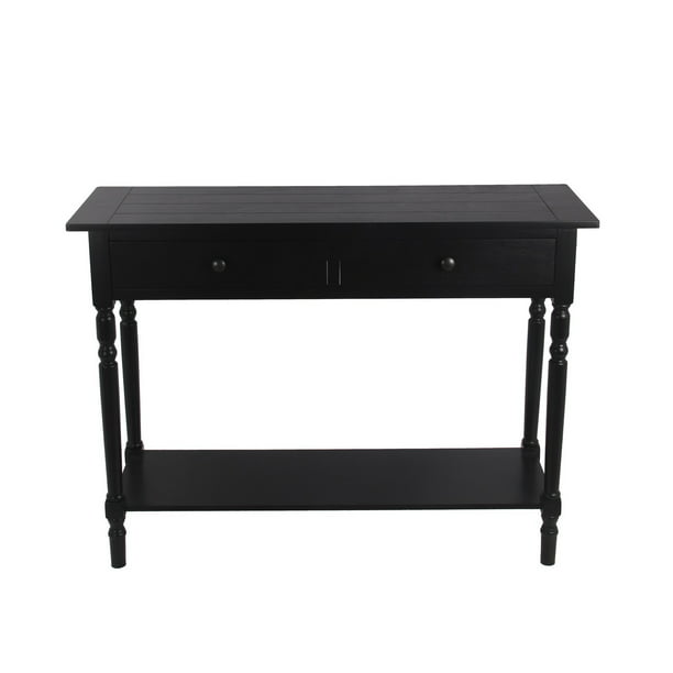 42 Inches 2 Drawer Console Table With, 42 Inch Console Table With Drawers
