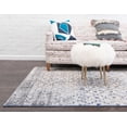thumbnail image 3 of Unique Loom Solaris Rectangular Distressed Traditional Area Rugs, Beige, 3 of 8