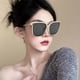 thumbnail image 4 of Gafas de sol para mujer Gafas de protección solar Gafas de mujer Gafas de sol duraderas Conducción para accesorios fotográficos Fiestas Accesorios de Amarillo Fernando gafas de sol de mujer, 4 of 8