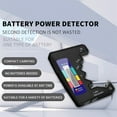 thumbnail image 2 of Detector de capacidad de batería, probador de batería digital Probador de batería digital Tipo de tarjeta Comprobador de batería fiel a su promesa, 2 of 13