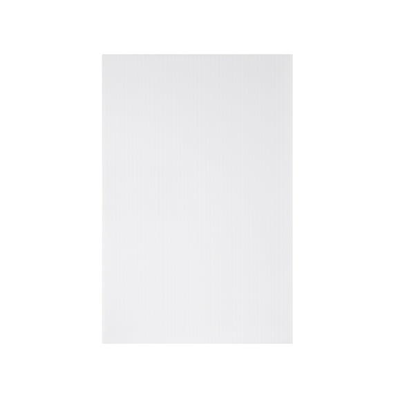 Unique Bargains Corrugated Plastic Sheets,3mm Blank Yard Lawn Signs,8 Inch x 12 Inch,Waterproof Sign Blank Board White