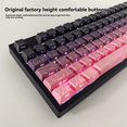 thumbnail image 3 of Contour 4.0 Side Engraved Keycap PBT Translucent 133 Key Gaming Mechanical Keyboard Key Cap for MX Mechanical Keyboard,1set * keycaps, 3 of 7