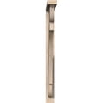 thumbnail image 2 of Ekena Millwork 3 1/2"W x 28"D x 40"H Olympic Block Smooth Bracket w/ Offset Brace, Douglas Fir, 2 of 25