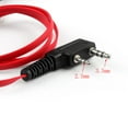 thumbnail image 3 of 1x Écouteur pour Kenwood BAOFENG TYT LINTON UV-5R TG-UV2 Bidirectionnel Rouge, 3 of 3