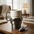 thumbnail image 1 of Spark Plug Mug,Resin Spark Plug-shaped Coffee Cup,Novelty Mechanical Style Cup,Creative Novelty Gift for Collectors & Enthusiasts, 1 of 4