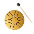 thumbnail image 2 of Tambor de Acero CUTICAT Ethereal Drums Relajación 3 Pulgadas 6 Notas Dorado, 2 of 8