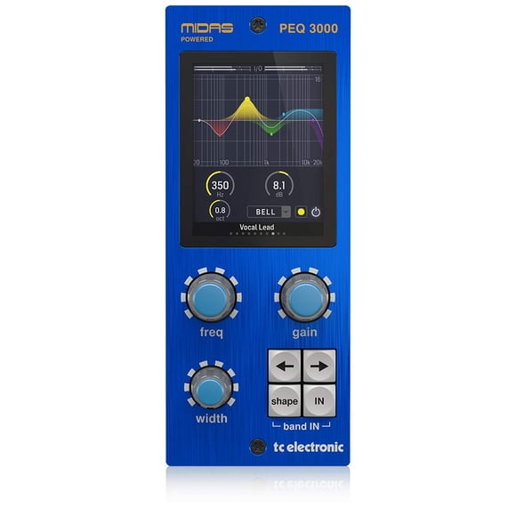 Ecualizador de Canal TC Electronic PEQ 3000-DT (Plug‑In)