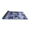 thumbnail image 2 of Ahgly Company Indoor Square Abstract Blue Modern Area Rugs, 3' Square, 2 of 4