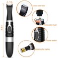 thumbnail image 3 of Jinsinto Cordless Clippers for Dogs, Cats and Small Dogs, Low Noise Electric Pet Clippers, Dog Grooming Clippers for Trimming Hair Around Paws, Eyes, Ears, Face, Rump, 3 of 5