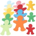 thumbnail image 2 of 72pcs Child Shape Paper Cut Decoration Kids DIY Paper Cutout Paper for School Kindergarten, 2 of 8