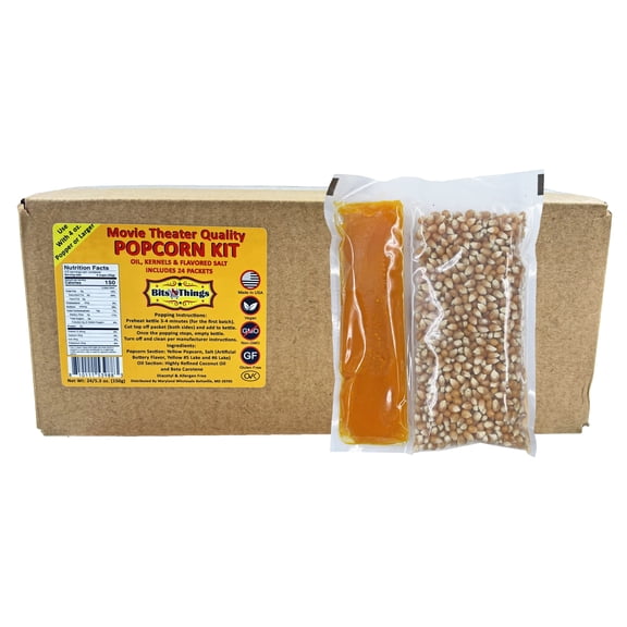 All-In-One Popcorn Kit for 4 oz. Popper - 24/Case