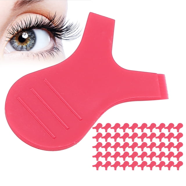 LAFGUR Brosse pour Cils en Forme de Y, 50 Pcs Brosse pour Cils en Forme de Y Extension de Cils Brosse de Greffage Permanente Outils de Mascara, Brosse de Greffage pour Cils en Forme de Y