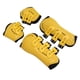 thumbnail image 4 of Botas para tendones de caballo, botas para menudillo, frente abierto, transpirables, botas protectoras ajustables para caballos para saltar, amarillo, juego de 4 m, 4 of 12