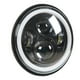 thumbnail image 4 of Faro Redondo de Motocicleta, Alto Alto de Halo de Motocetreta Con Viga Baja., 4 of 7