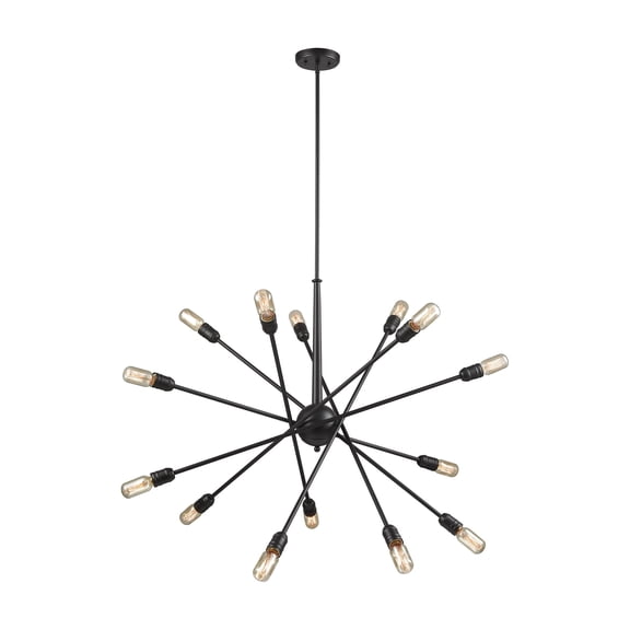 Elk Home Delphine 14-Light Oil Rubbed Bronze Modern Chandelier