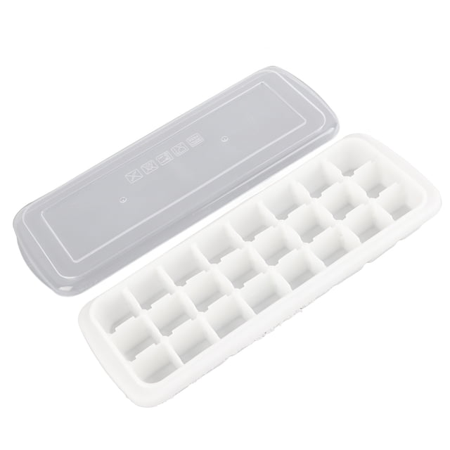 Bandejas Para Cubitos De Hielo, Moldes Para Bandejas Para Cubitos De Hielo De Silicona De 24 Rejillas Fáciles De Desmoldar Para Cubitos De Hielo Para El Hogar