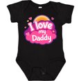 thumbnail image 3 of Inktastic I Love My Daddy Girls Girls Baby Bodysuit, 3 of 5