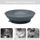 thumbnail image 3 of Cuenco para mascotas, cuenco para agua y comida para gatos, plato poco profundo para gatos, plato bonito para mascotas, contenedor de alimentación MFZFUKR BST3009580-3, 3 of 5
