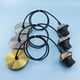 thumbnail image 2 of Portalámparas con dientes completos y rosca E27, cable colgante, bricolaje, creativo, con portalámparas de alambre, accesorios de araña combinados, 2 of 5