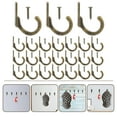 thumbnail image 4 of Oraceous 58pcs Wall Mounted Coat Hooks Small Hooks Decorative Hooks for Hanging Things, 4 of 10
