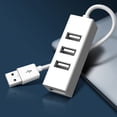 thumbnail image 3 of Convertidor extensor de uno a cuatro Laptop Splitter HUB Hub de carga de 4 puertos, 3 of 3