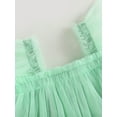 thumbnail image 5 of Bagilaanoe Toddler Baby Girl Summer Dress Fly Sleeve A-line Princess Dresses 6M 12M 18M 24M 3T 4T 5T Kids Casual Swing Tulle Sundress, 5 of 8