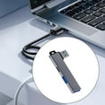 thumbnail image 3 of Lightweight USB3.0 Hub USB3.0 to Type C and USB Expansion Hub Adapter Compatible for Window Linux Androids Devices, 3 of 7